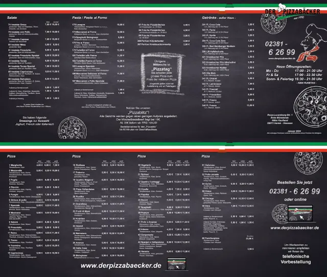 BookNoFees: Restaurant – Der Pizzabäcker Pizzeria – Hamm – The Pizza Maker Pizzeria, photo 2