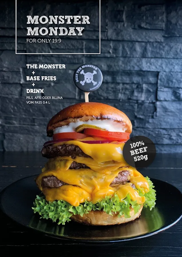 BookNoFees: Restaurant – BaseBurger Restaurant – Bochum – BaseBurger Restaurant, photo 2