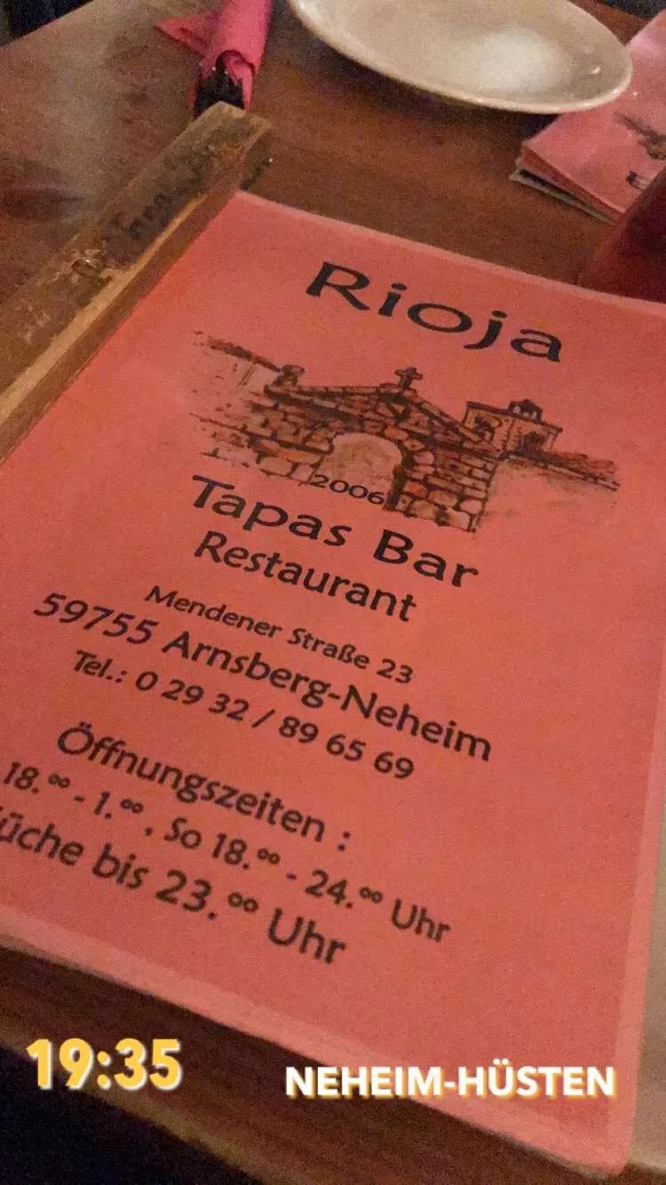 BookNoFees: Restaurant – Rioja Tapas-Bar – Arnsberg-Neheim – Rioja Tapas Bar, photo 1