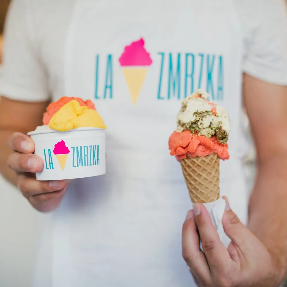 BookNoFees: Ice cream – La Zmrzka – Prague – La Zmrzka, photo 1