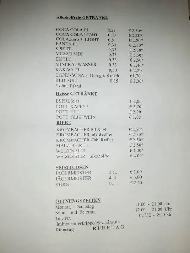BookNoFees: Restaurant – Futterkrippe – Kreuztal – feeding trough, photo 3