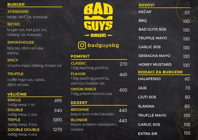BookNoFees: Snack bar – Bad Guys – Belgrade – Bad Guys, photo 3
