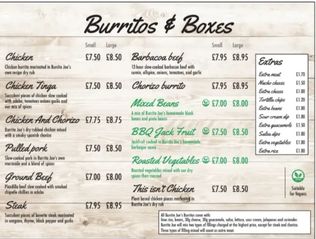 BookNoFees: Snack bar – Burrito Joe – London – Burrito Joe, photo 2