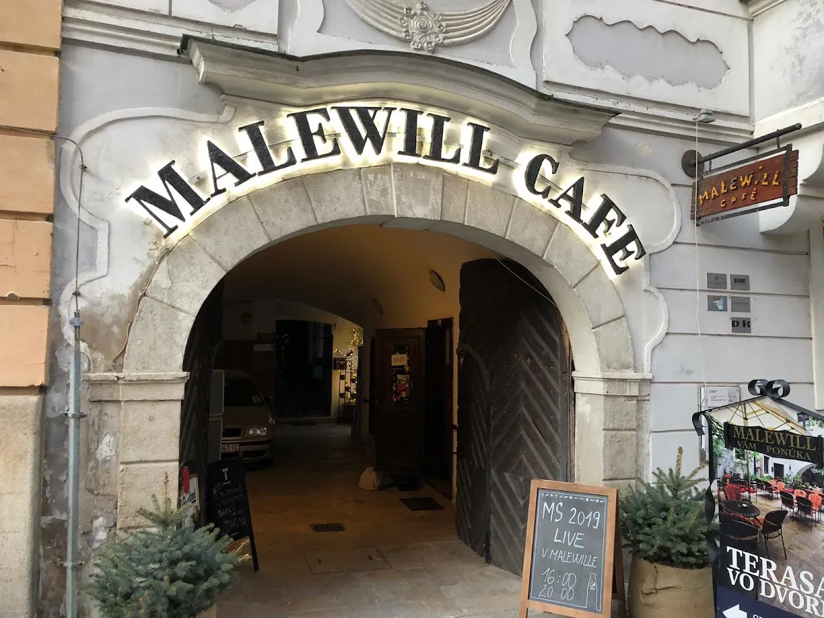 BookNoFees: Café – Café Malewill – Bratislava – Café Malewill, photo 1