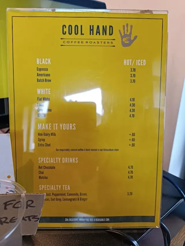 BookNoFees: Café – Cool Hand – Dublin – Cool Hand, photo 2