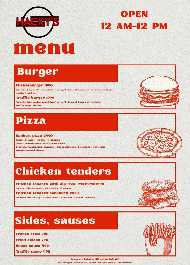 BookNoFees: Restaurant – Hacky's – Budapest – Hacky's, photo 3