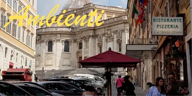 BookNoFees: Restaurant – La Mela D'Oro – Rome – The Golden Apple, photo 2